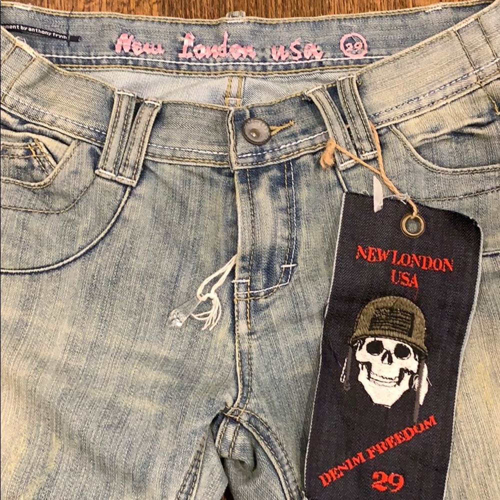 NWT New London USA  ‘Think About It’ Jeans Sz 29 - Picture 5 of 8